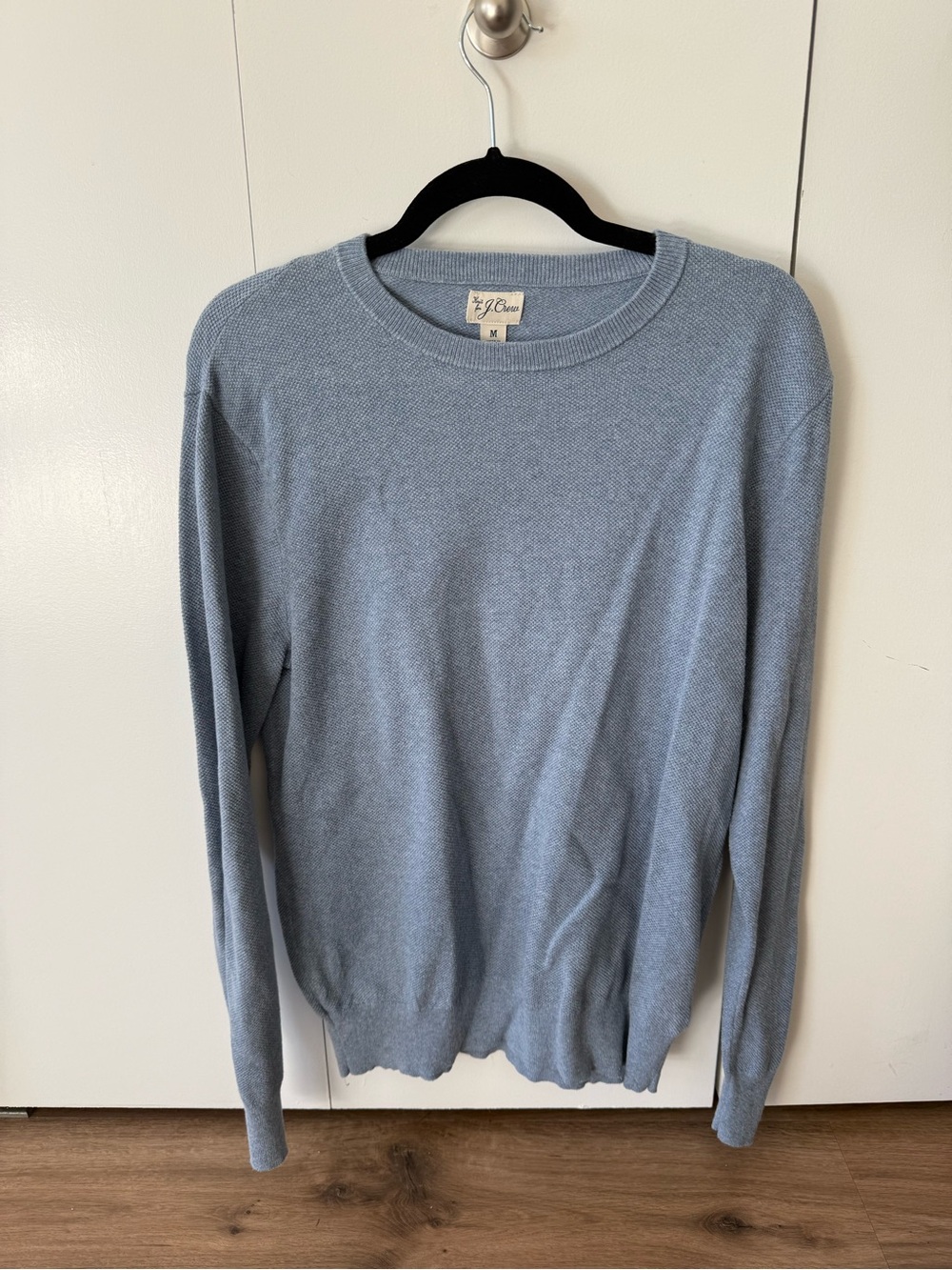 J. Crew Men's Powder Blue Crewneck Sweater